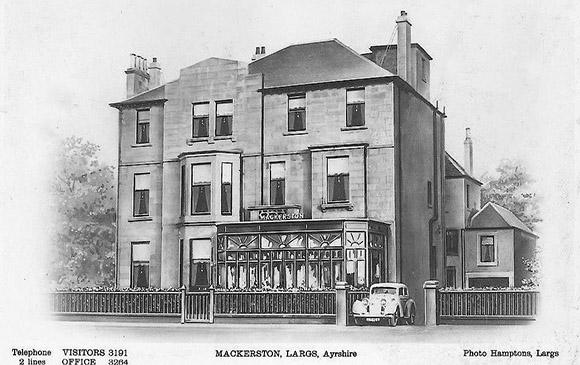 The old mackerston hotel largs